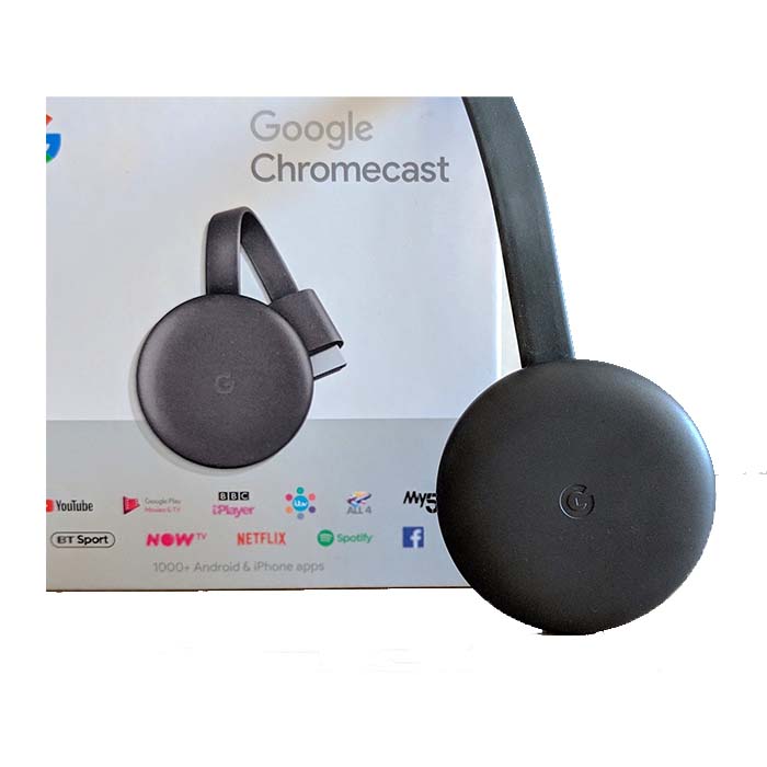 Google Chromecast modelo Ga00439-us  (2018) 3ª GEN