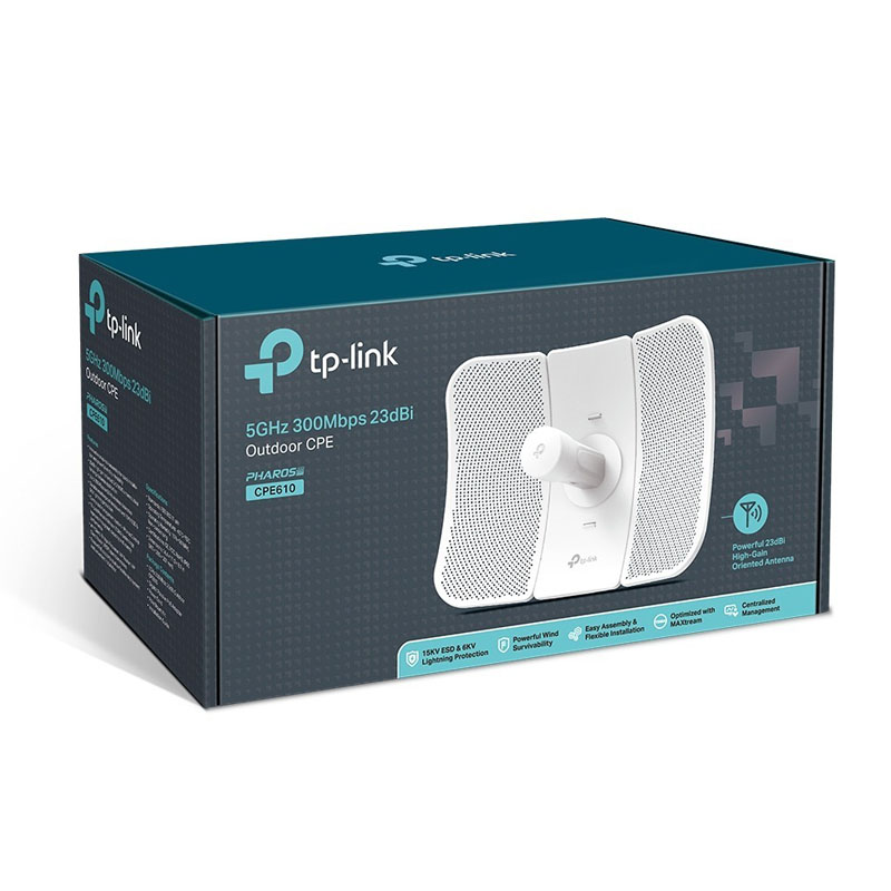 Antena Exterior Tp-link Access Point 23dbi 300mbps Cpe610