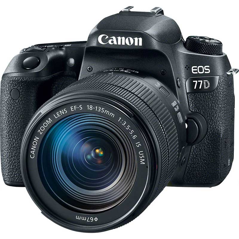 Eos 77D Kit Con Ef-S 18-135Mm Is Usm (Nano Usm)
