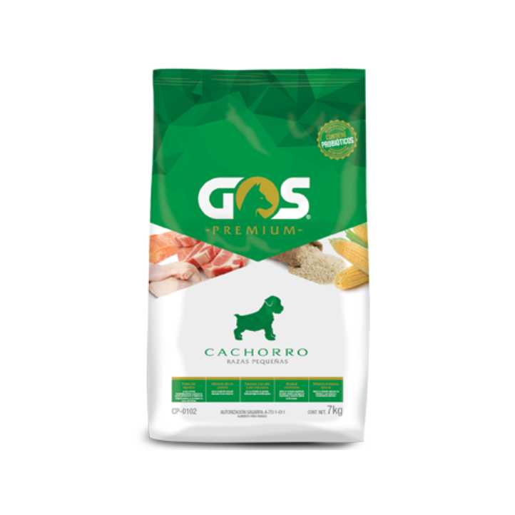 Gos Premium Cachorro Razas Pequeñas 7 Kg