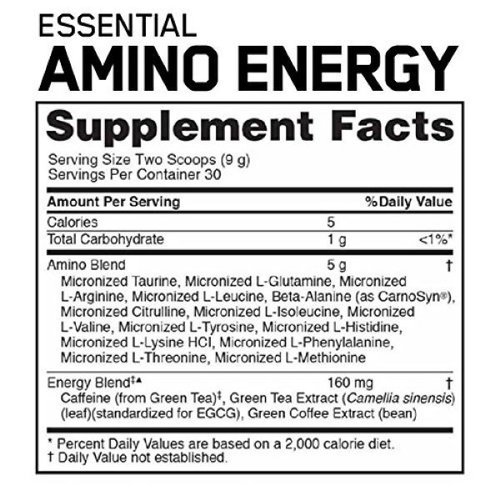Aminoacidos Amino Energy On Limonada de Durazno 30 Serv 