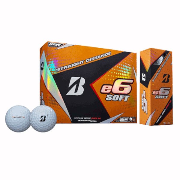 Docena de pelotas Bridgestone Golf e6 Soft