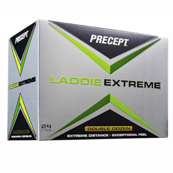 Paquete de 24 pelotas de golf Precept Laddie X