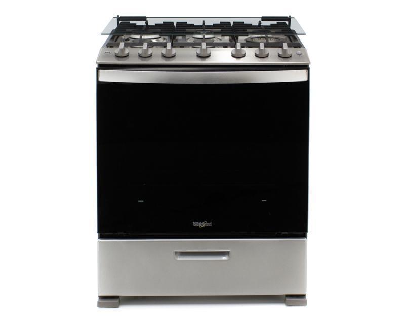 Estufa Whirlpool WFR5000D 30 Pulgadas Acero Gris Capelo de Cristal