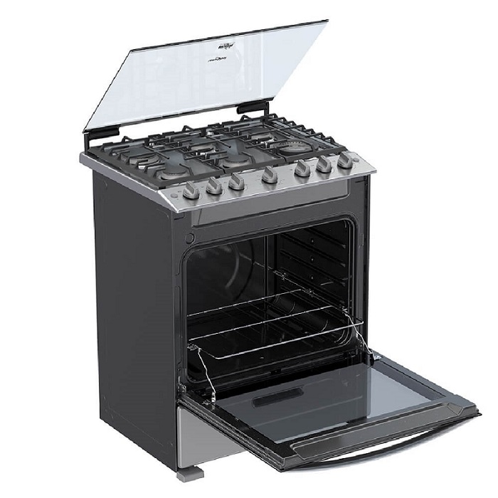 Estufa Whirlpool WFR5000D 30 Pulgadas Acero Gris Capelo de Cristal