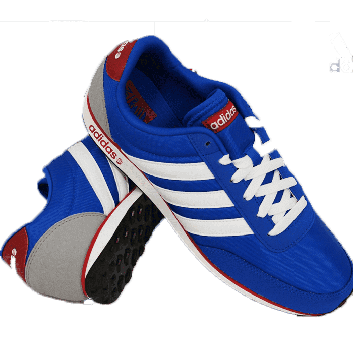 Tenis Adidas v Racer Azul/Blanco - AW5051