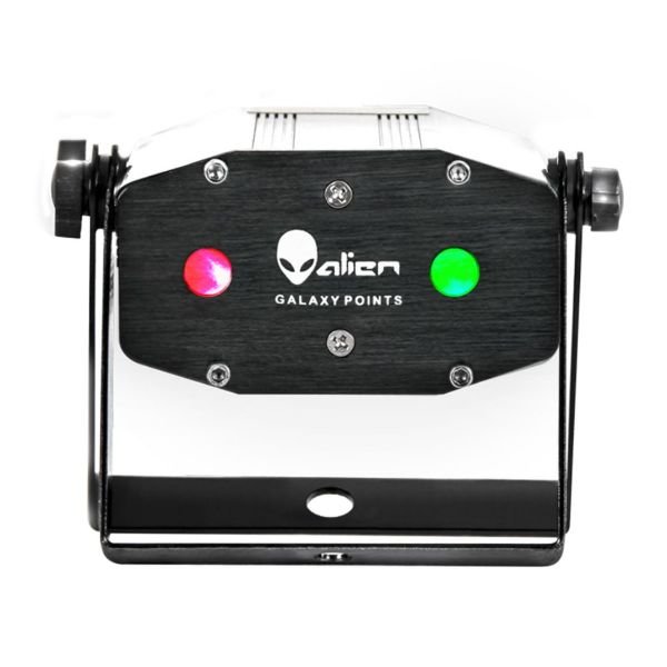 Laser Multipuntos ALIEN GALAXY POINTS Rojo/Verde Audio Ritmico