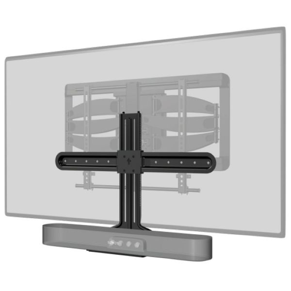 Soporte de barra de sonido Sanus WSSBM1-B2 diseñado para Sonos Beam 