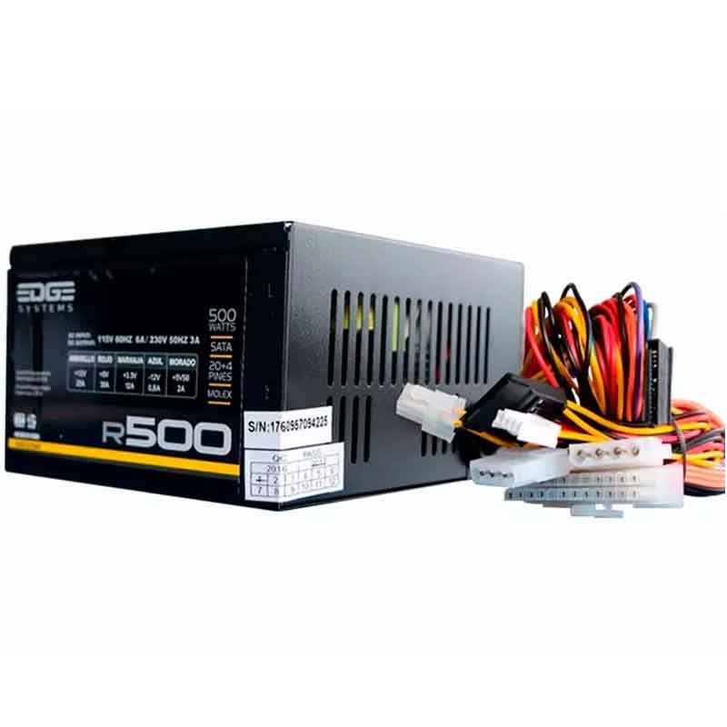 Fuente de Poder PC 500W ACTECK BLAZAR R500 ES-05001 