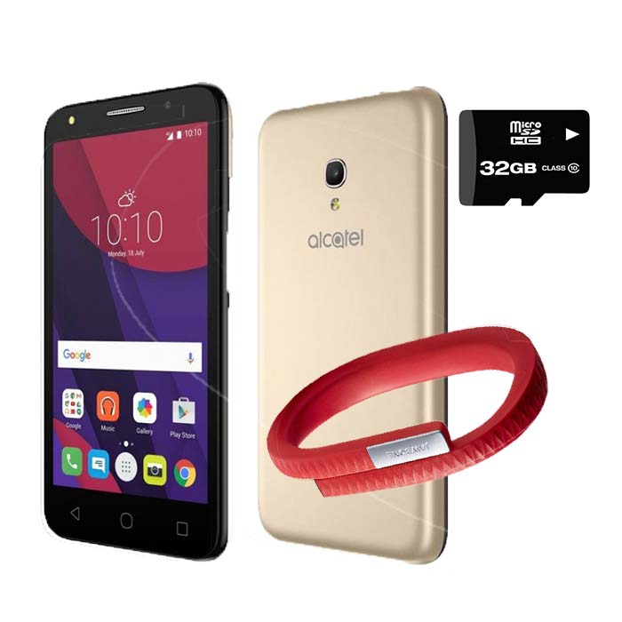 Celular nuevo Alcatel 5010G Pixi 4 5 Dorado - kit
