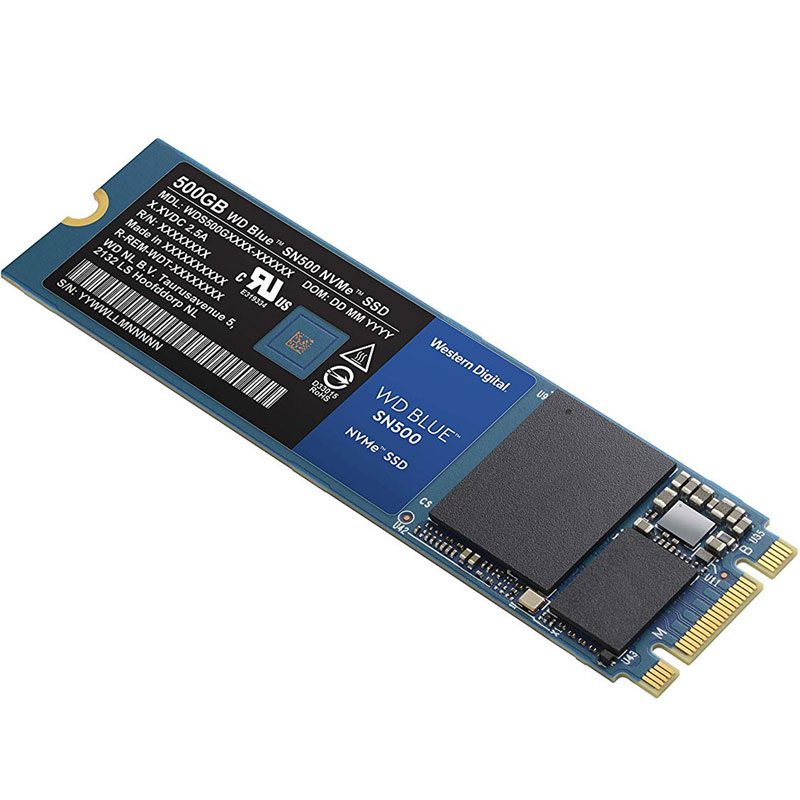 Unidad de Estado Solido SSD M.2 500GB Western Digital Blue PCIe Gen 3 WDS500G1B0C 