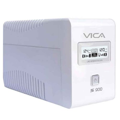 No break VICA S900 900VA/550W 6 Contactos Pantalla LCD y Software 45 Minutos 