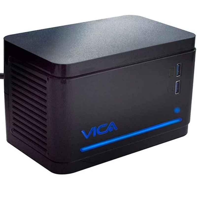 Regulador de Voltaje VICA ON-GUARD 8 Contactos 2 USB 1500VA 