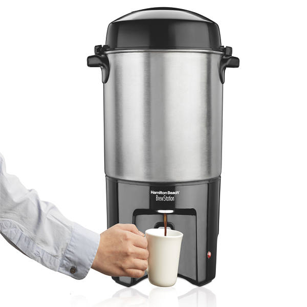 Cafetera Hamilton Beach De 40 Tazas Brew Station Percoladora Modelo 40540r 