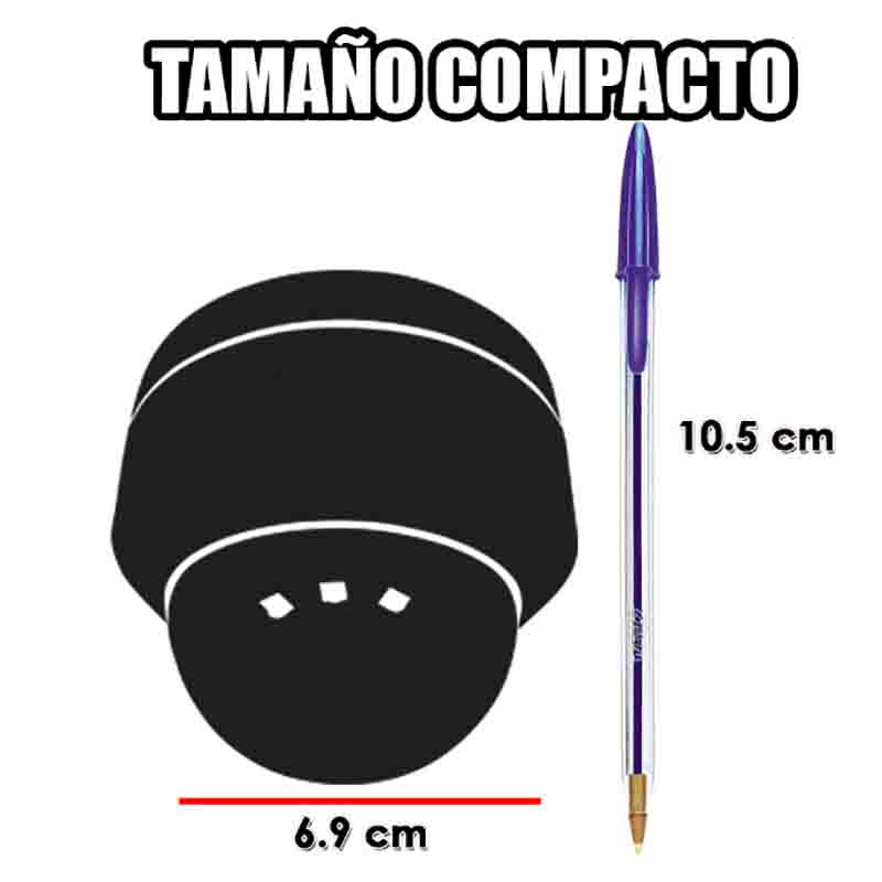 Cámara mini Domo 4 En 1 Secucore Ptz 1080p 2 Mp Zoom 3x