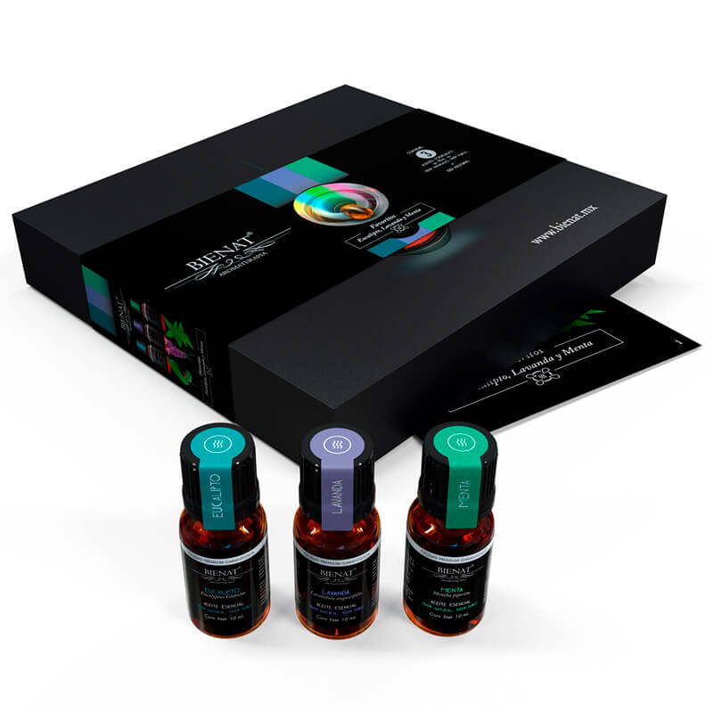 Kit de 3 Aceites Esenciales Favoritos Bienat Aromaterapia