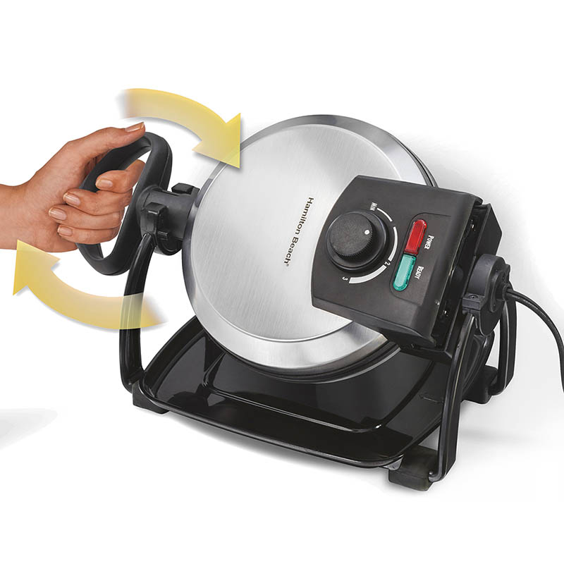 Wafflera Giratoria Belga Hamilton Beach