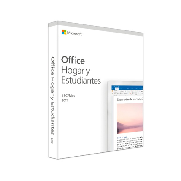 SOFTWARE MICROSOFT OFFICE HOME AND STUDENT 2019