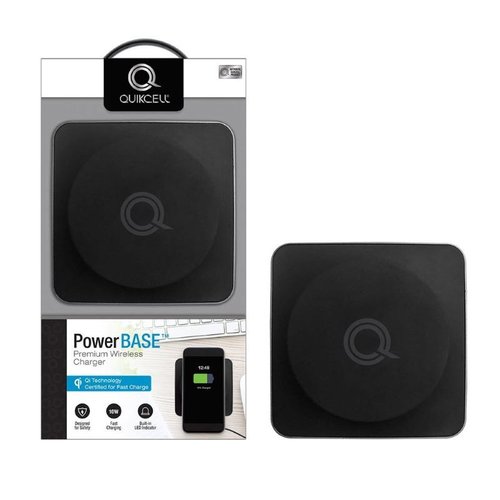 Quikcell PowerBASE Cargador inalámbrico Premium