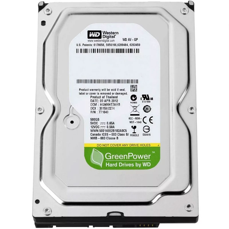 Disco Duro Interno 1TB Western Digital Green 7200RPM 3.5 SATA III WD10EURX RF