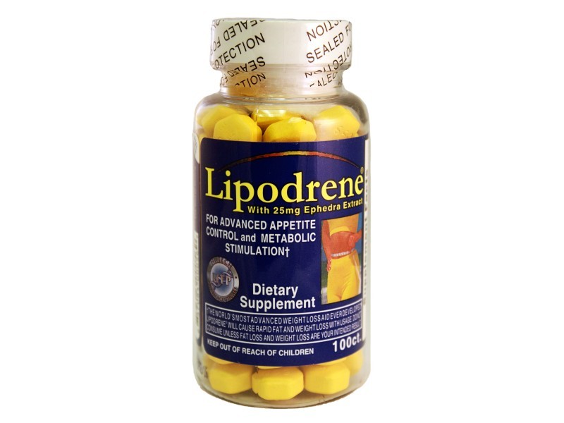 Quemador Lipodrene 100 Tabletas