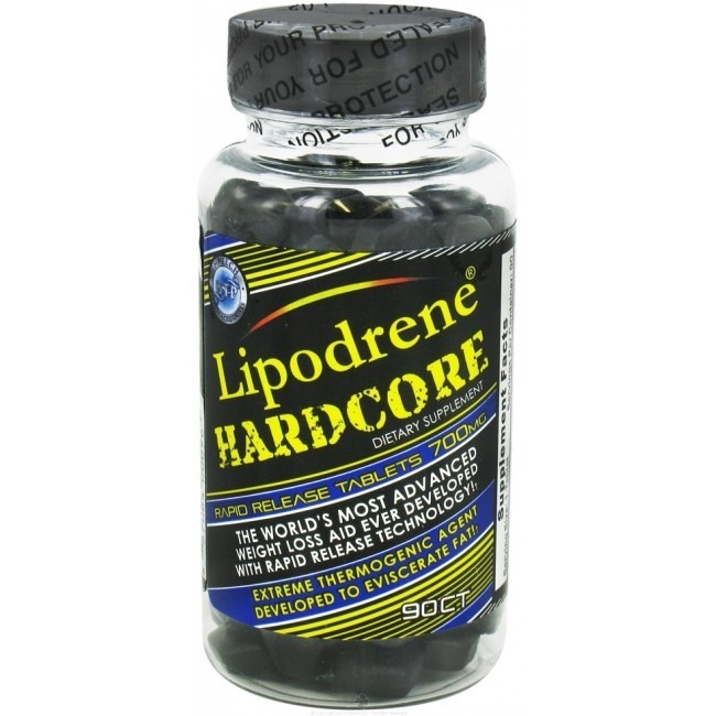 Quemador Lipodrene Hardcore 90 Tabletas