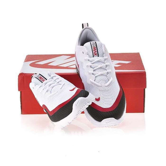 Tenis Nike Air Max Sequent Blanco/rojo/negro - Bq8823 100