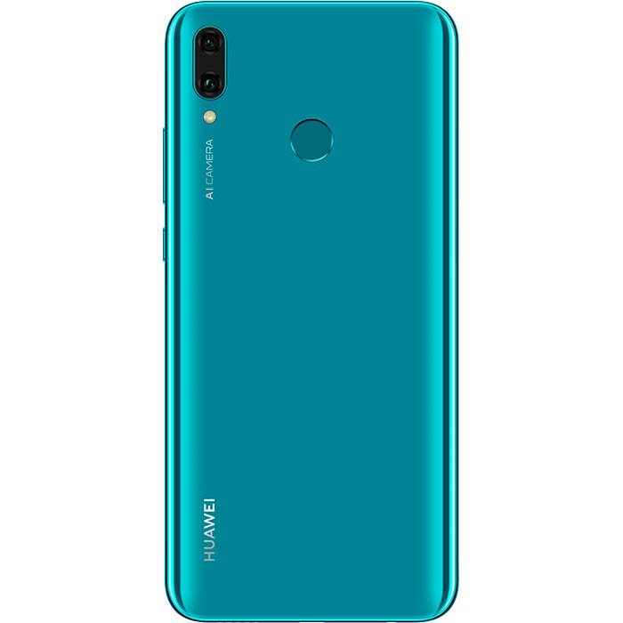 Celular HUAWEI Y9 2019 6.5" 4GB/64GB Dual Sim Azul + Pulsera + microSD 32GB