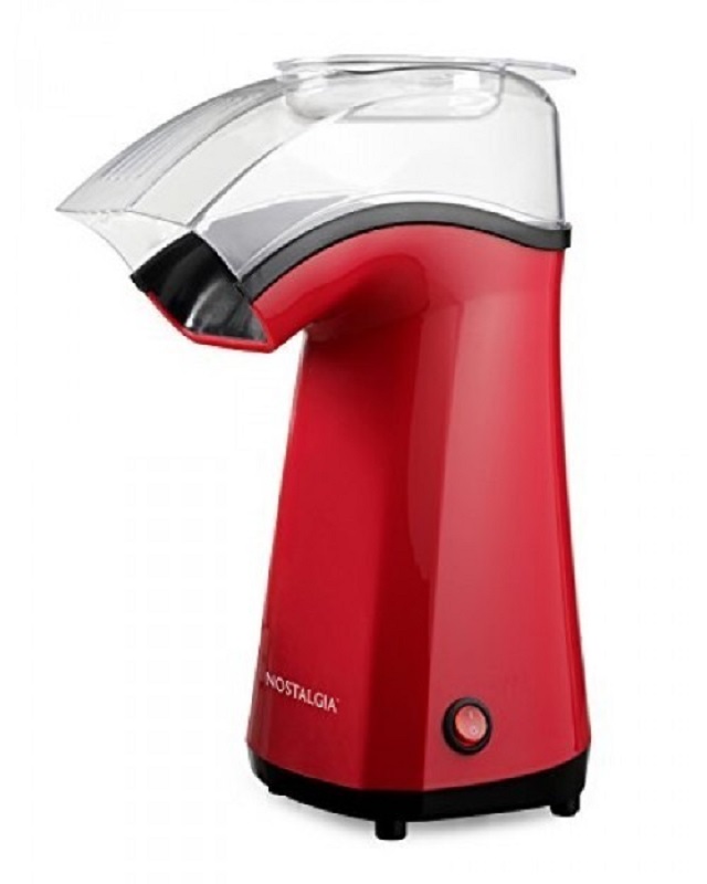 Máquina De Palomitas Nostalgia APH200RED 16 Tazas Aire Caliente Rojo