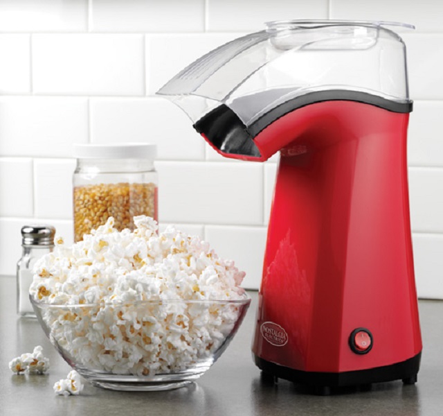 Máquina De Palomitas Nostalgia APH200RED 16 Tazas Aire Caliente Rojo