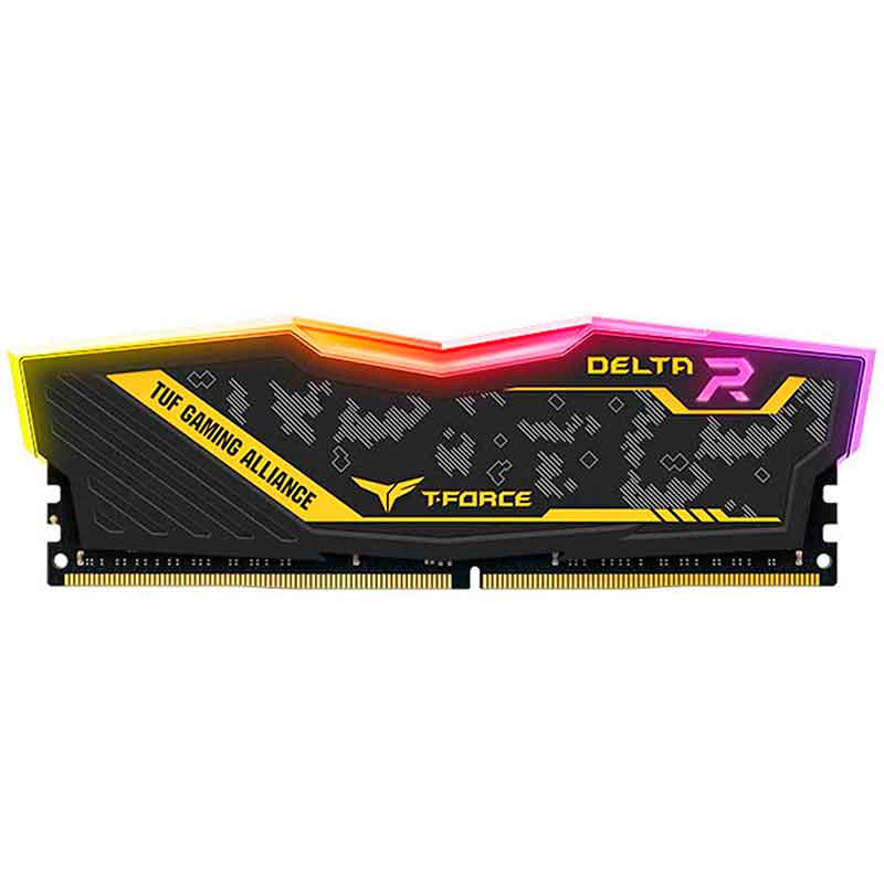 Memoria RAM DDR4 16GB 2933MHz TEAMGROUP T-Force Delta TUF Gaming Alliance RGB 2X8GB TF9D416G2933HC16 