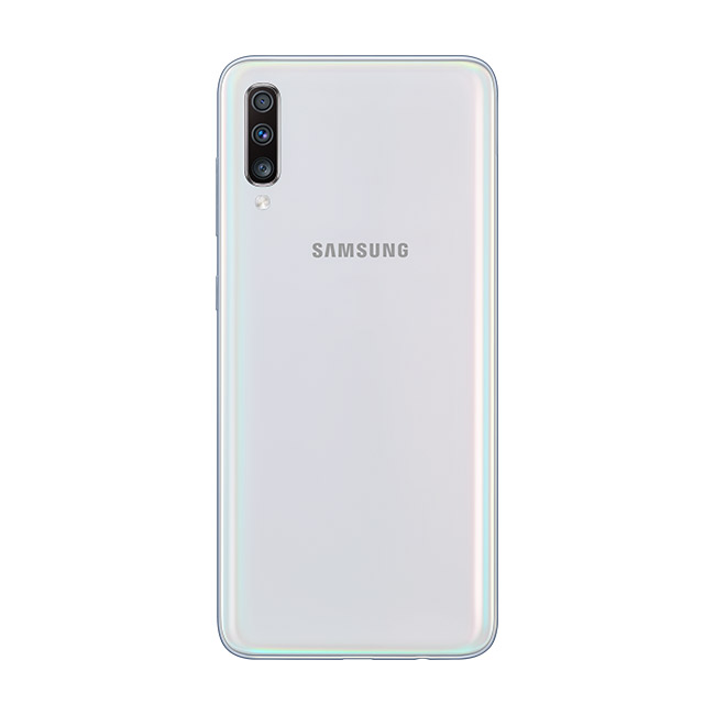 Celular SAMSUNG LTE SM-A705MN GALAXY A70 Color BLANCO Telcel