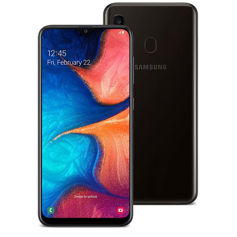 Samsung Galaxy A20 2019 32gb 3gb Ram Doble Camara 13+5mpx Negro