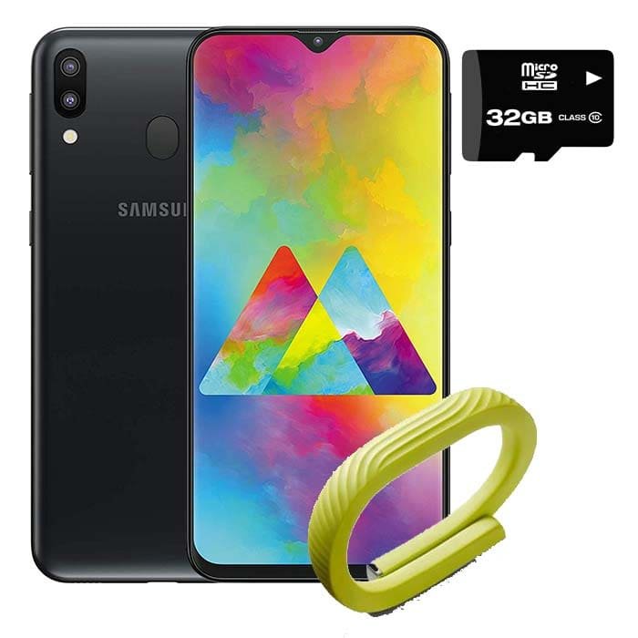 Celular Samsung Galaxy M20 /Chacoal Black /Single Sim/ 32GB + Pulsera + Micro SD