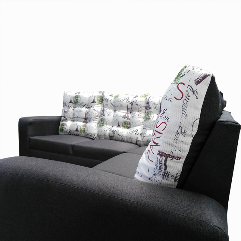Sala Holanda Paris Y Gris Oxford Muebles Rojef