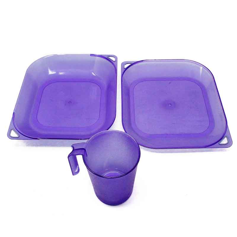 Kit de Cocina Todo en 1 Set de Piezas de Platos y Vasos Para Campismo en Caja Coleman  2000003272.