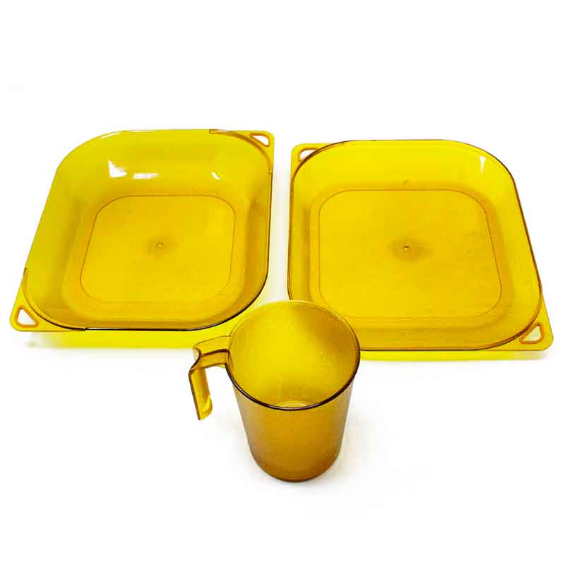 Kit de Cocina Todo en 1 Set de Piezas de Platos y Vasos Para Campismo en Caja Coleman  2000003272.