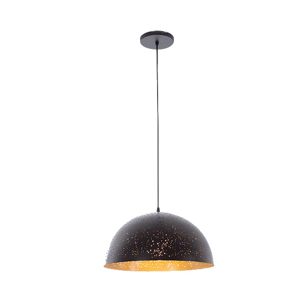 Lámpara Colgante Diseño Punteado Acero Negro Mx-Cl8017 Maxxi