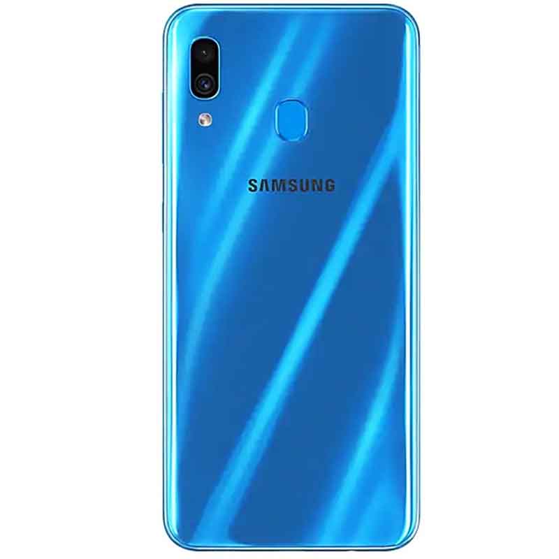 Celular SAMSUNG Galaxy A30 3GB 32GB Octa Core Android 9.0 Pie Azul Single Sim