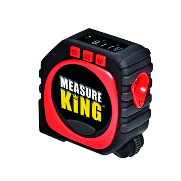 Flexómetro Cinta Medir Digital Roller 3 En 1 Measure King
