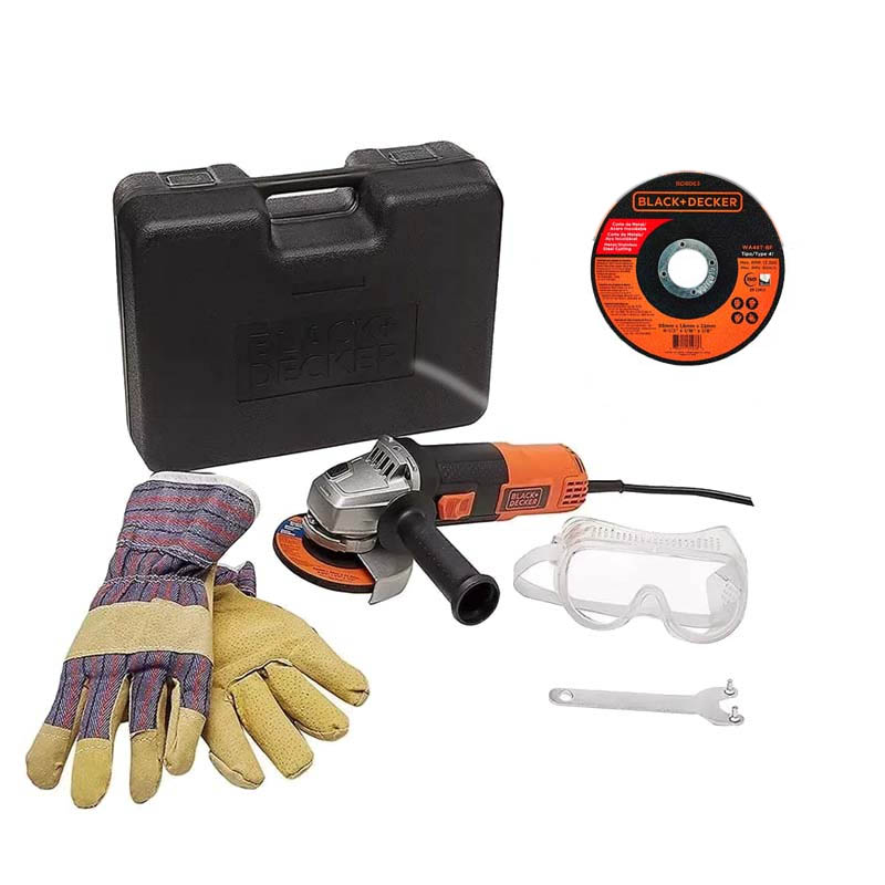 Esmeril Angular 115mm 11000 Rpm 820W G720K-B3 Black & Decker