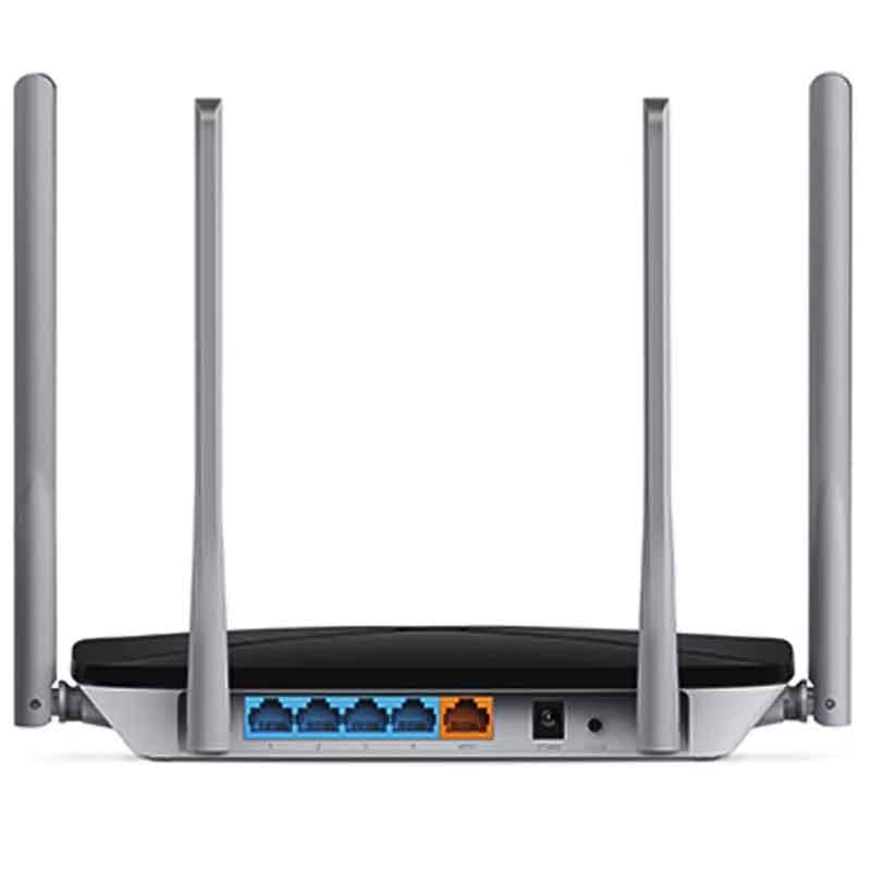 Router Inalambrico MERCUSYS AC12 AC1200 Dual Band 1200Mbps 4 Antenas 