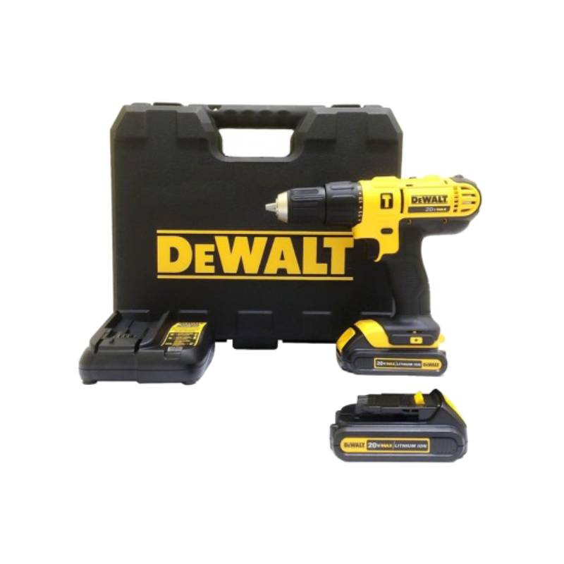 Taladro Atornillador 1/2" 20 V Percusion DC D776C2 Dewalt