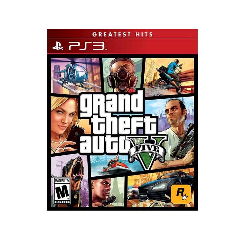Ps3 Juego Grand Theft Auto V Compatible Con Playstation 3 