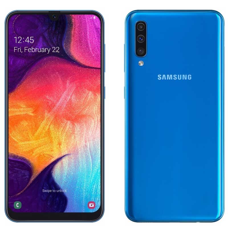 Celular Samsung Galaxy A50 64gb 4gb Ram 4g Lte Dual Sim Azul