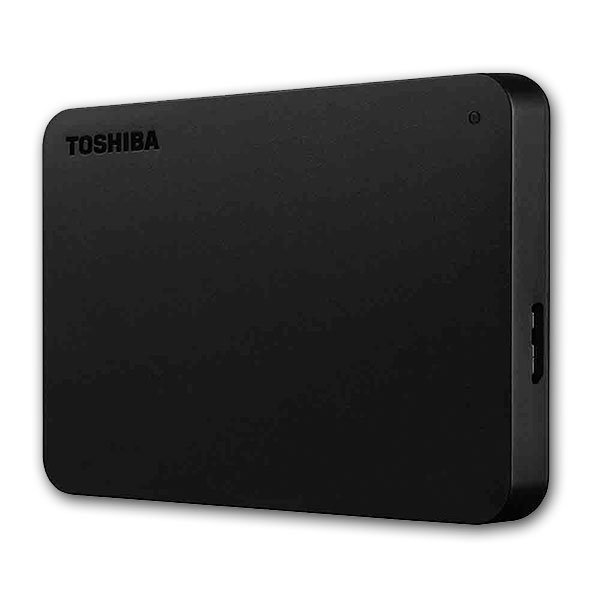 Disco Duro Externo Portatil Canvio Basics Toshiba 1 TB, HDTB410XK3AA, Negro