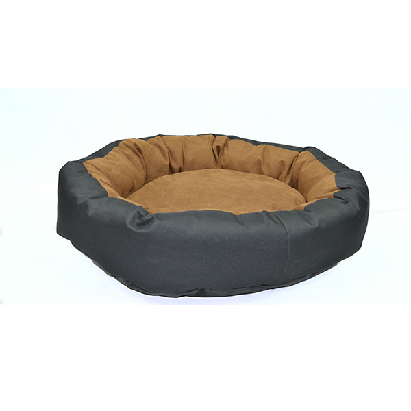 Cama Circular Para Perro Mediano Cafe Lunics Pets