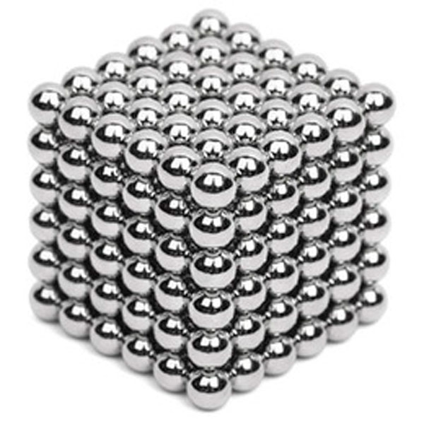 Cubo Magnetico Con 216 Bolitas De 5mm Iman Neodimio Neocube 