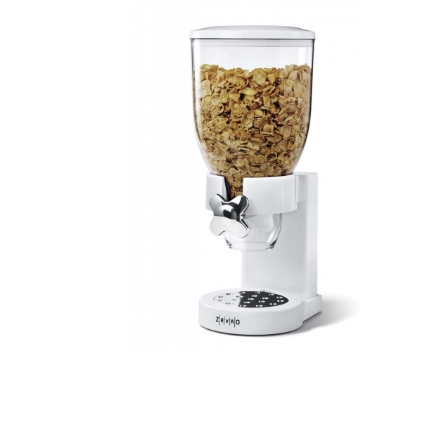 Dispensador Individual de cereal color Blanco Zevro Modelo GAT-101C