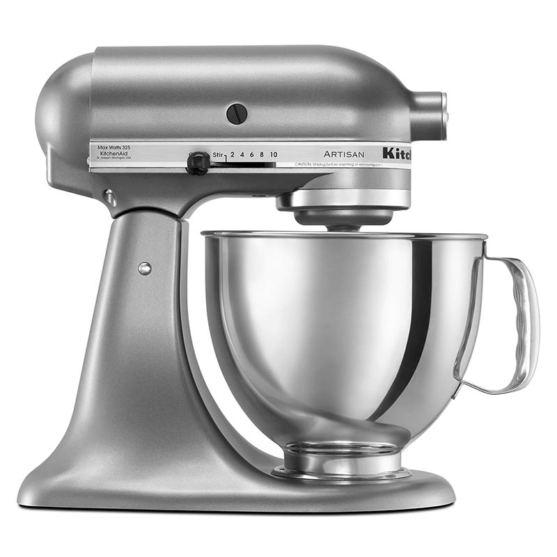 Batidora Artisan KitchenAid 10 Velocidades 4.7L - Gris